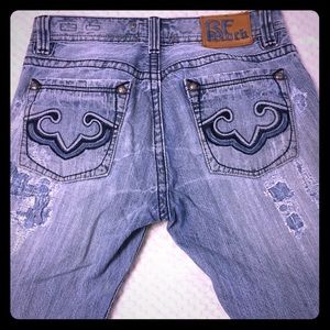 ReRock by Express Miami (custom distressed) 32x30